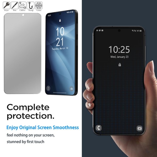 Protector de pantalla de vidrio templado de privacidad para Samsung Galaxy S25 Edge - Imagen 38 de 39