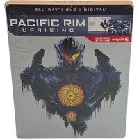 Pacific Rim: Uprising Blu-Ray Steelbook Blu-Ray+Dvd+Digital Hd Target Exclus