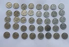 Lot Of 40 1950 d Roosevelt Silver Dimes $4.00 FV 90% Silver 2.8936 ozt Total