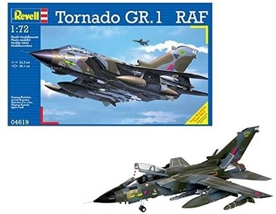 REVELL - Kampfflugzeug Tornado GR. Mk. 1 RAF zum Zusammenbauen und Lackieren ...