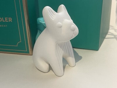 Jonathan Adler ~ French Bulldog ~ White Porcelain ~ NIB
