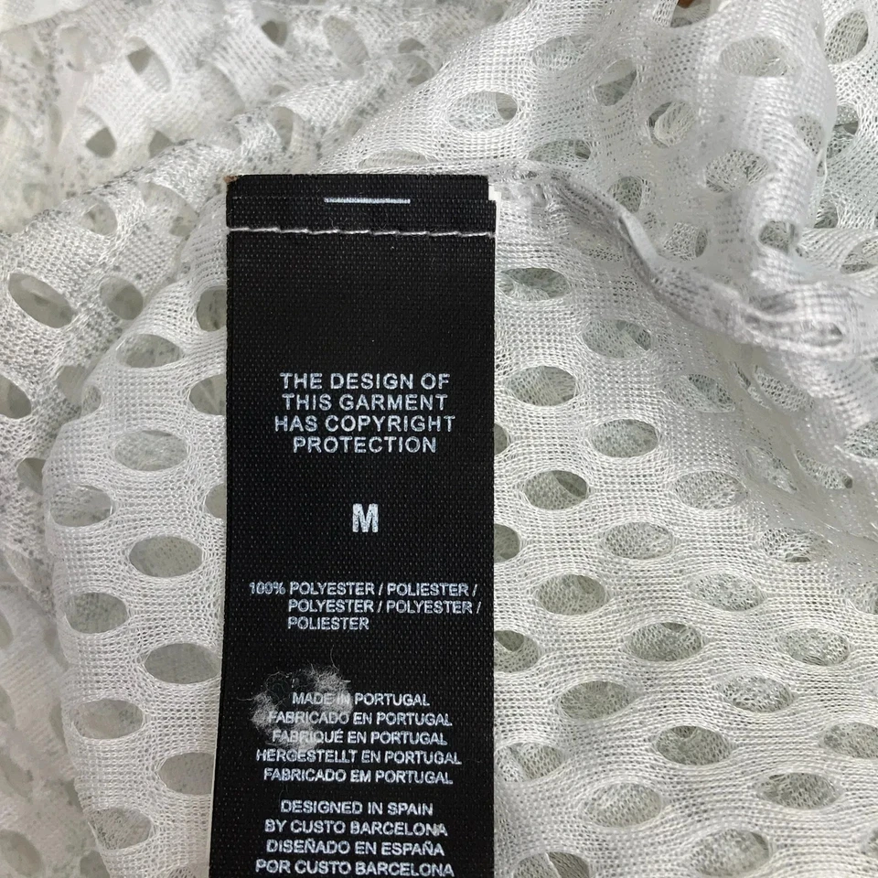 Custo Barcelona, Tank­top, Größe: M, Weiß, Polyester, Mesh, Damen #uvH - Bild 4 von 4