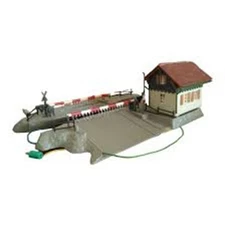 FALLER HO B-174 LEVEL CROSSING WITH GATEKEEPERS HOUSE   BUILDING KIT SEALED NEW