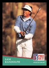 Sam Randolph #98 1991 Pro Set PGA Tour Golf
