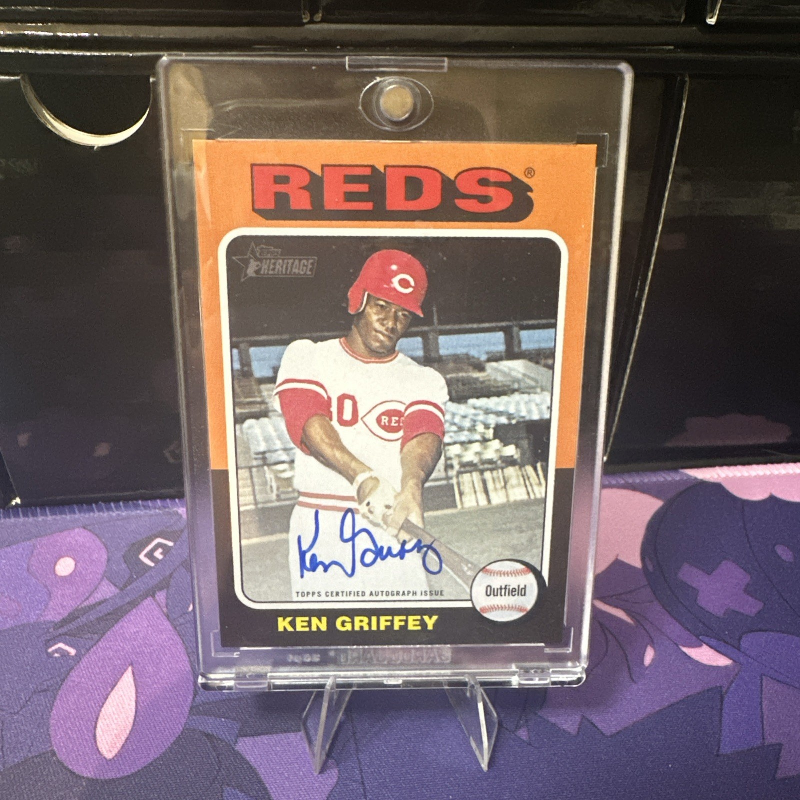 2024 Topps Heritage High Number-Ken Griffey Real One Auto #ROA-KG