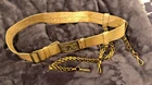 CIVIL WAR GAR VETERANS' MEMBERSHIP BELT WITH VERY RARE SWORD HANGERS
