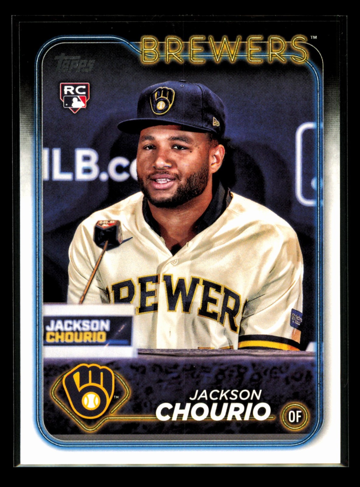 2024 Topps Series 2 - Rookie Addition Variation Jackson Chourio #698 (RC)