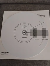 Hudson Hi-Fi Turntable Cartridge Alignment Protractor Mat 
