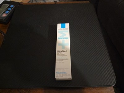 NIB La Roche Posay Effaclar Duo+M Multi-Target Acne Treatment - 1.35 oz. 04/2027