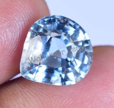 6.45 Ct Natural Blue Aquamarine Pear Flawless Certified Stunning Gemstone