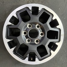 Toyota Machined Black Tacoma Wheel 17x7.5 2024-2025 Rim Oem Factory 10638