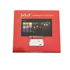 Jadoo4 TV Box W/Remote Control & Power Cord Original Box Jadoo 4Q Tested