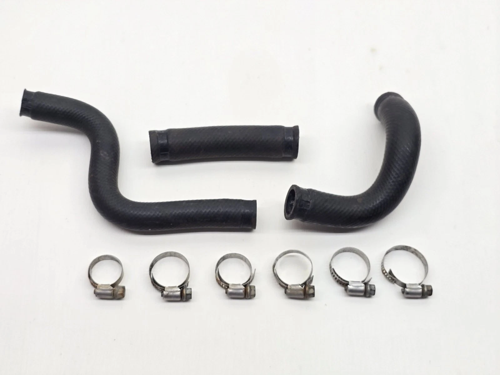 98-09 Kawasaki KX100 OEM Radiator Hoses Clamps Coolant Tube Lines MX 39062-1425