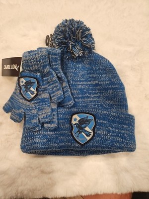 Official Wizarding World Harry Potter Beanie And Glove Set Ravenclaw New w/Tags