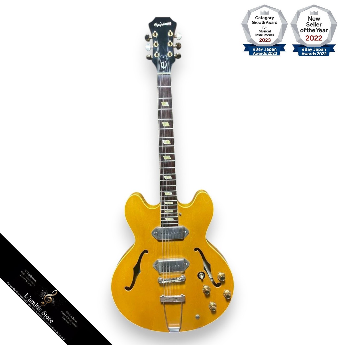Epiphone Casino 1966ジョンレノン仕様カスタム 中古］Epiphone / LTD John Lennon 1965 Casino Vintage