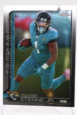 2025 Topps Chrome Football Base #139 Travis Etienne Jr Jacksonville Jaguars