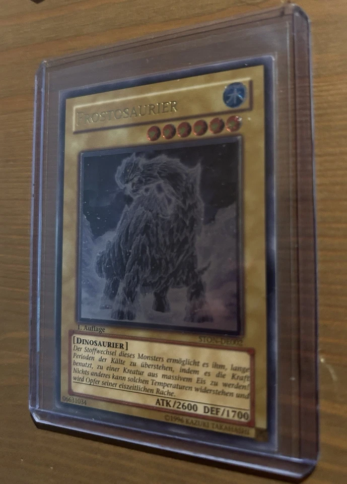 YuGiOh Frostosaurier - STON - DE002 - 1. Auflage - Ultimate Rare - NM - Bild 3 von 4