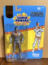 MCFARLANE DC SUPER POWERS CYBORG GOLD LABEL DC MOC 4 5