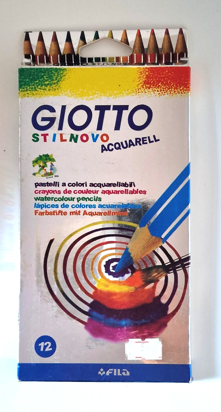 Giotto – Pastelli Giotto Stilnovo Acquarell Da 12 Pezzi