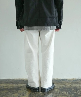 Sugar Cane SC42560 1947 Model 13oz White Denim Regular Straight