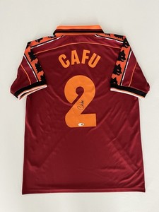 2006-07 Roma Diadora CL Home Shirt Totti #10 *As New* XL