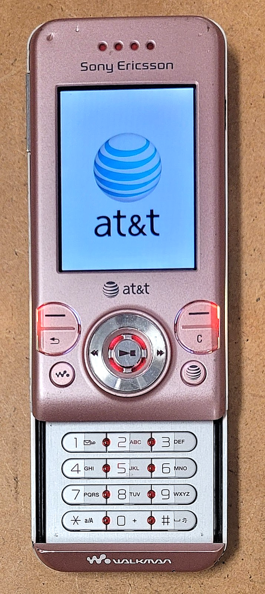 Sony Ericsson Walkman W580i - Metro Pink ( AT&T ) Very Rare Slider