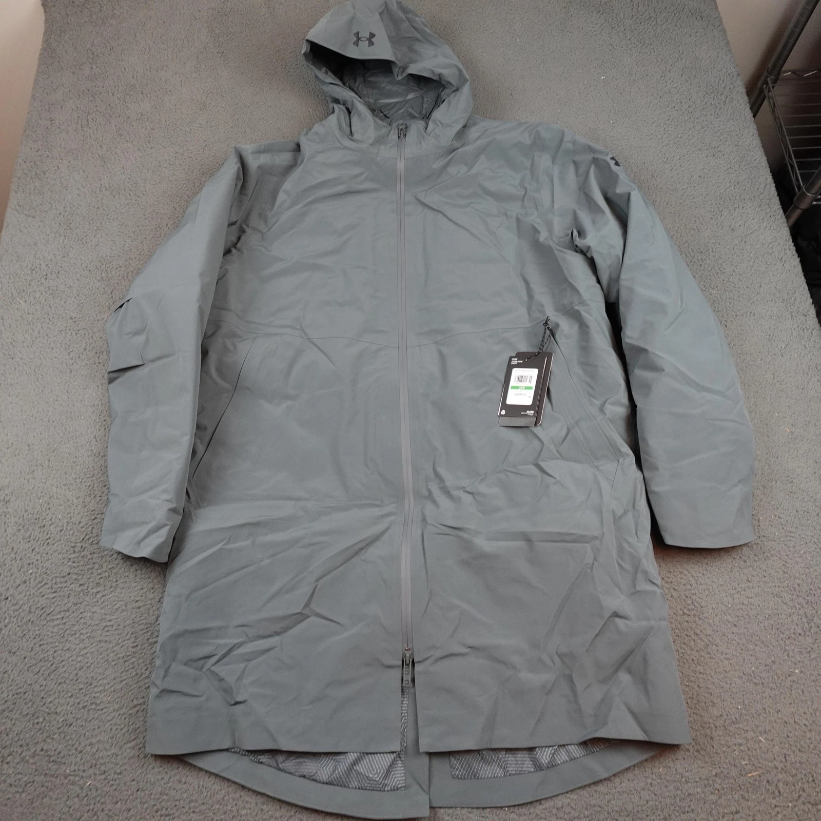 Under Armour Jacket Mens Large Gray UA Storm CGI Down 3-in-1 Hooded Parka Coat
Opens in a new window