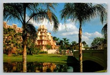 Vintage 1982 EPCOT Center Mexico Pavilion Postcard Walt Disney World