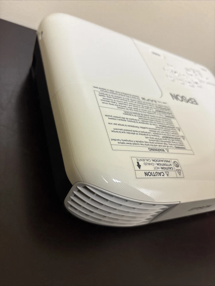 Epson VS250 3LCD Portable Projector H838A HDMI HD Tested No Remote With Pwr Cord - Image 4 of 4