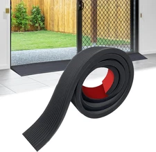 Threshold Ramps for Doorways, Self-Adhesive Rubber Ramps for Door Threshold R...