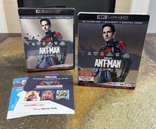 Ant-Man 2015 4K Ultra Blu-ray W/ Rare OOP Slipcover