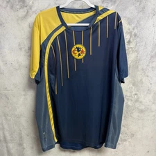Club America Soccer Jersey Adult XL Blue Rhinox Group Football 