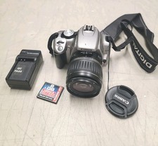 CANON EOS Rebel XT 8 MP Digital SLR Camera 18-55mm Lens Tested Working