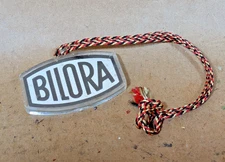 VINTAGE BILORA Plastic Tag