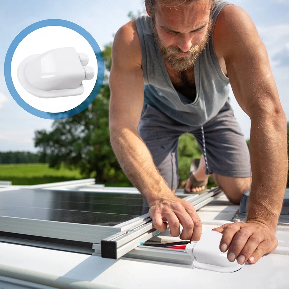 Solarpanel Solarmodul Kit 100A Ladegerät USB Für Wohnwagen Camping Boot 900W 12V - Bild 4 von 4