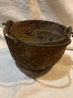 Antique Cast Iron Smelting Pot Crucible 5 1/2inches Primitive — photo 5