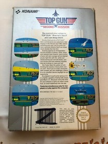 Top Gun The Second Mission Nintendo NES Pal UK Original Cartridge Only