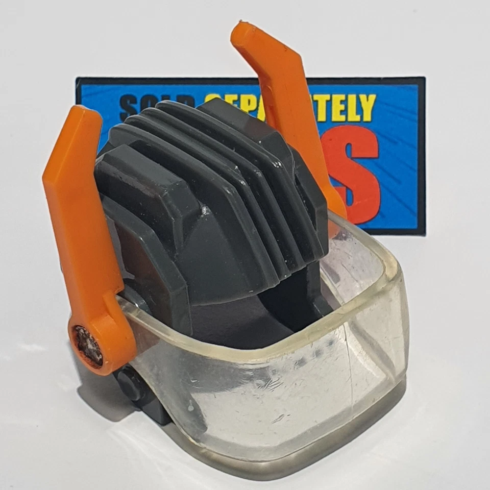 Transformers G1 Scorponok HELMET original 1987 Base gray weapon accessory part - Image 3 of 4