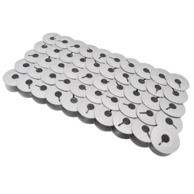 50PCS # 10079AS WALKING FOOT Aluminiumspulen passen zu PFAFF 120 145 151 474 490