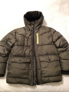 olive green winter jacket