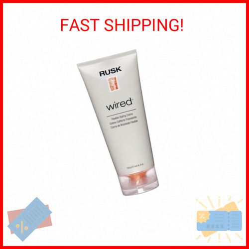 RUSK Designer Collection Wired Flexible Styling Creme, Lifts, Shines, and Create