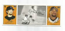 JASON PHILLIPS/GARY SHEFFIELD 2003 TOPPS 205 POLAR BEAR TRI-FOLD INSERT #TF74