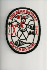 CIC Fire Bear District Winter Bivouac patch