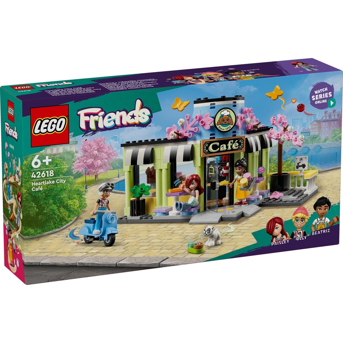 LEGO Friends Heartlake City Cafe Toy Gift for Kids 5-8 Years Old