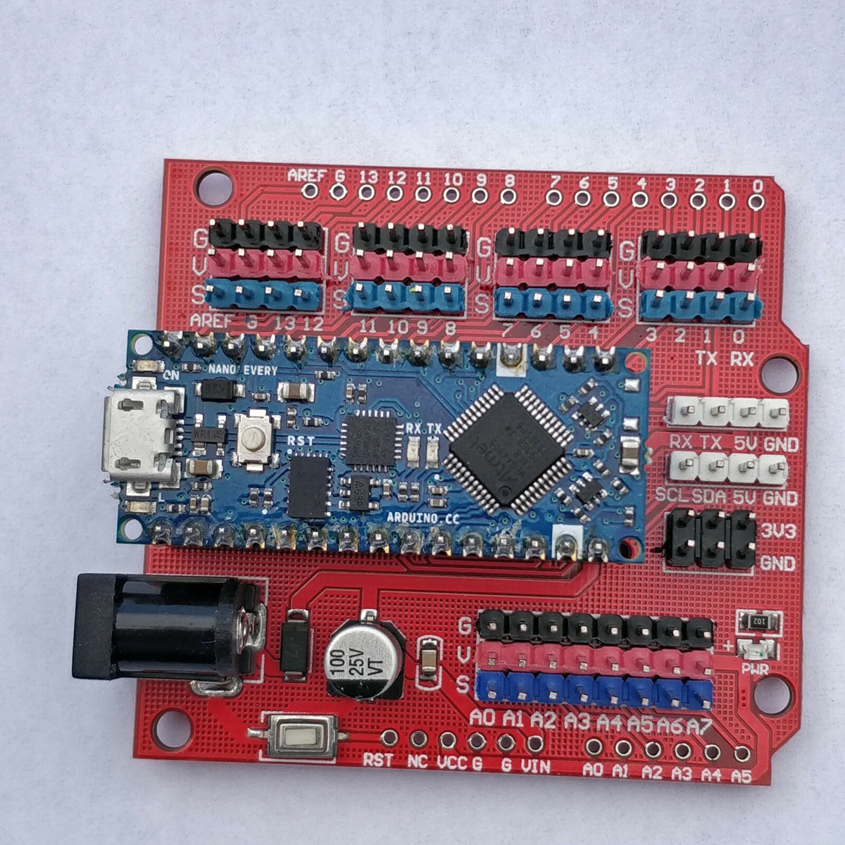 Keyestudio NANO IO Shield Controller Terminale Adattatore Scheda Di Espansione Per Arduino Nano - Foto 7