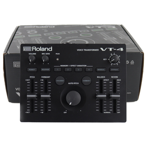 Roland VT-4 VT4 Aira Series Voice Transformer working JP w/box black