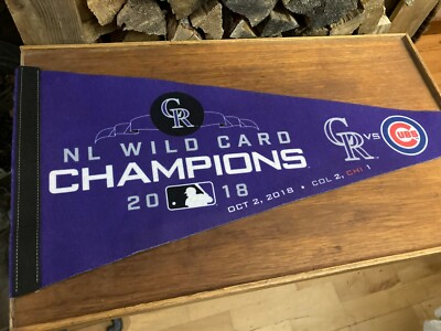 Colorado Rockies MLB Baseball NL Wild Card Champions 2018 National League NLCS