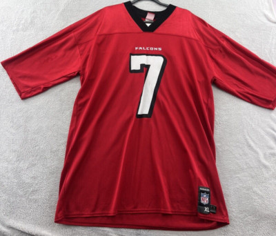 VTG NFL Jersey Men's SZ XL Atlanta Falcons Red #7 Michael