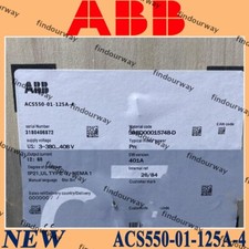 ACS550-01-125A-4 ABB Frequency Converter 3P AC380V~480V 55KW Brand New ABB
