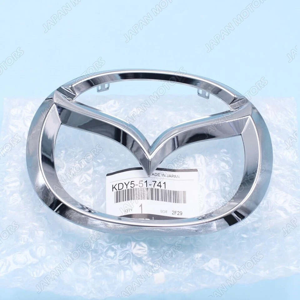 New Genuine 2013-2015 MAZDA Front Radiator Grille Emblem CX-5 CX-9 KDY551741 Foto 3 de 4